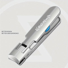 2pcs Stainless Steel Nail Clipper Set with Nail File