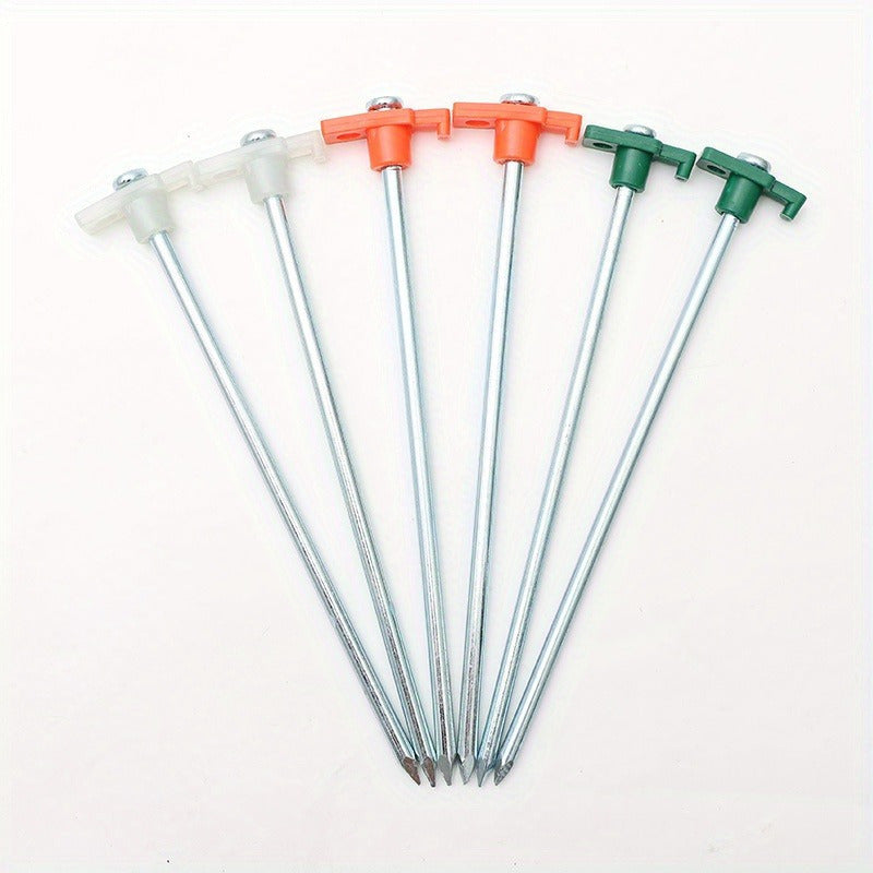 Camping Tent Pegs Outdoor Canopy Ground Nail Stakes Windproof Beach Sand Nails