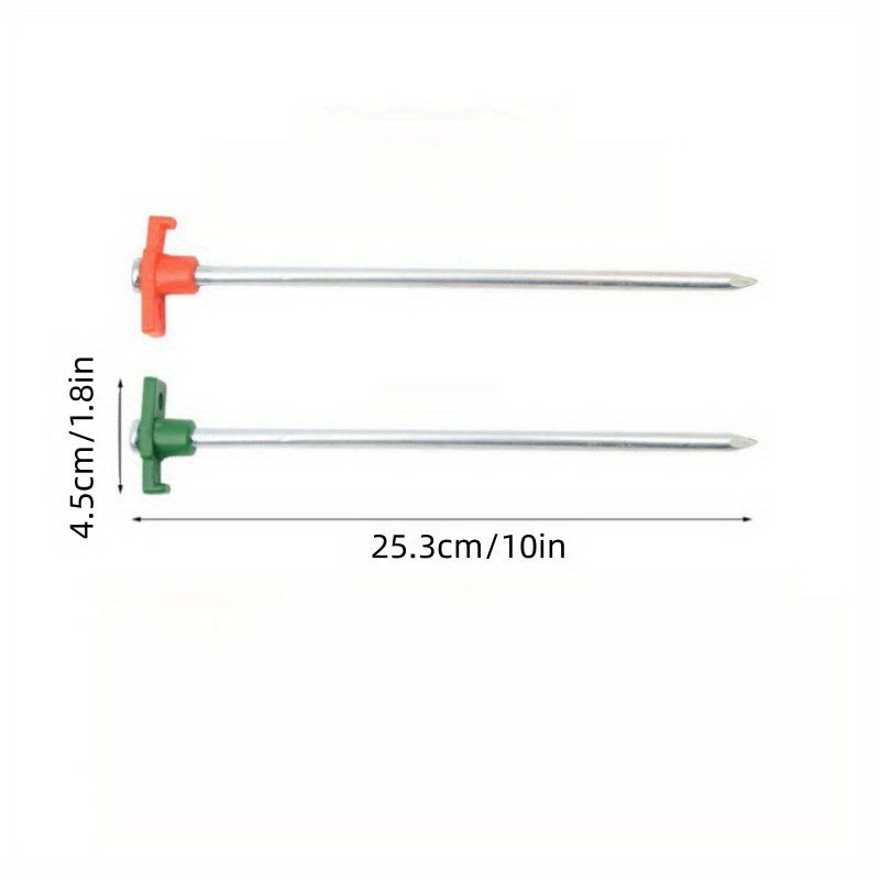 Camping Tent Pegs Outdoor Canopy Ground Nail Stakes Windproof Beach Sand Nails