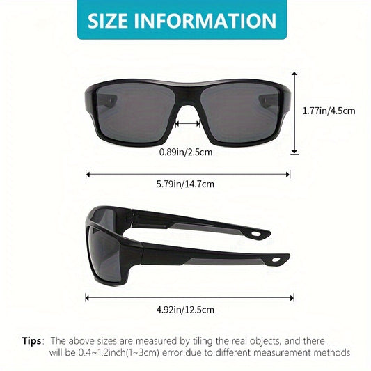 TAG Outdoor Sports Polarized Sunglasses for Cycling - Windproof Goggles