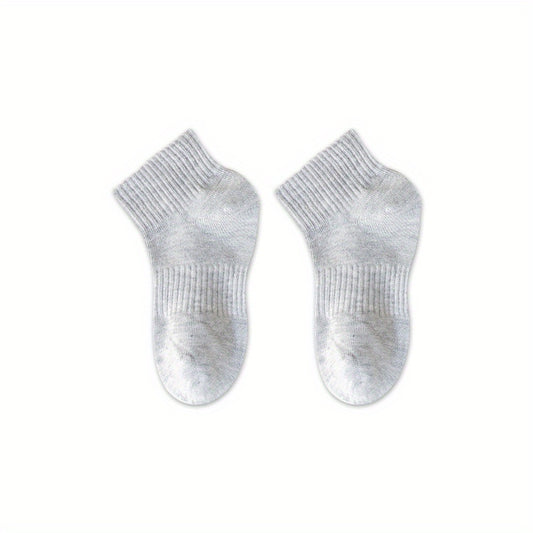 Boy's Mid Crew Sport Socks Sweat Absorbing Breathable Socks
