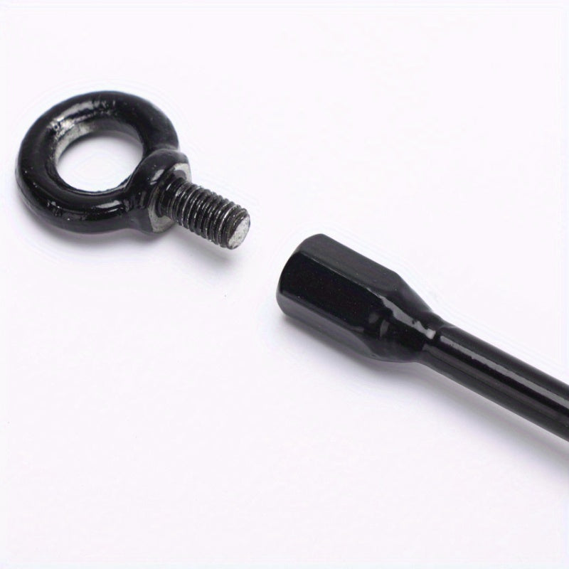 2pcs Tent Spiral Ground Anchor Peg Canopy Tarp Nail Stakes Camping Accessories