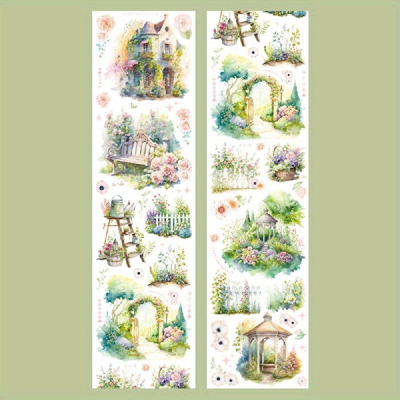 Retro Small Fresh Washi Tape Aromatic Series DIY Decor