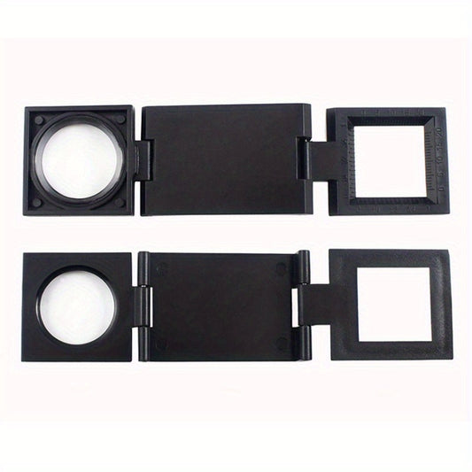 1pc 2pcs 10x Triple Fold Antique Pigeon Eye Magnifier