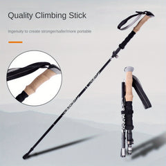 Aluminum Alloy Ultralight Trekking Pole for Outdoor Travel