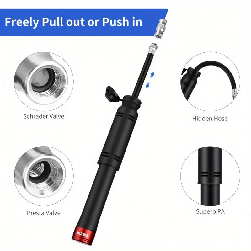 Portable Mini High-Pressure Inflatable Cylinder Pump