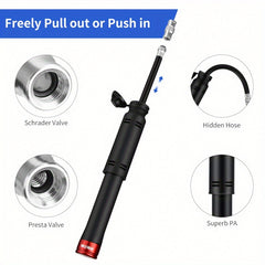 Portable Mini High-Pressure Inflatable Cylinder Pump