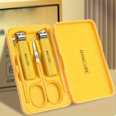 5pc Stainless Steel Nail Clipper Ear Digging Spoon Multipurpose Nail Trimmer