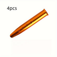 4pcs Tent Stakes Pegs Aluminum U Shaped Lightweight Heavy Duty Ground Nails