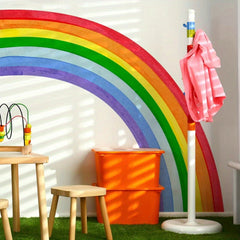 Rainbow Hand-Painted Wall Stickers