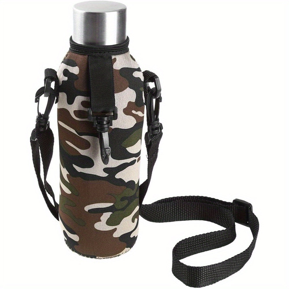 Neoprene Water Bottle Carrier Insulated Holder for Outdoor Sports Hiking