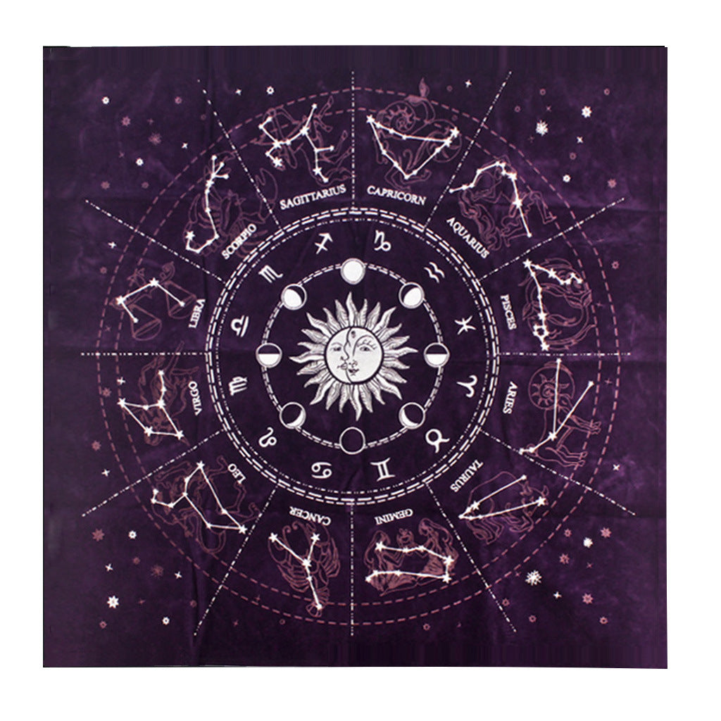 Star Tarrobe 12 Constellations Oracle Tablecloth