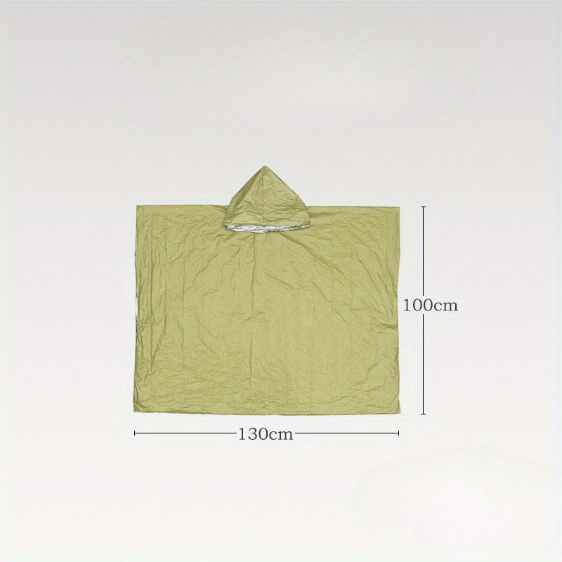 Portable Reflective Raincoat Emergency Poncho