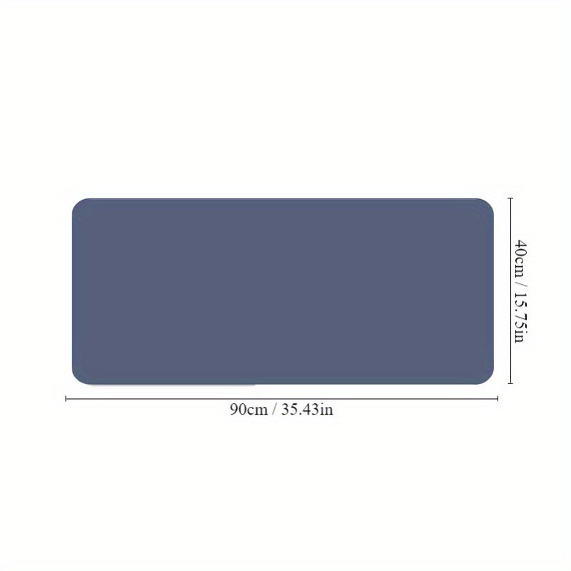 Large Leather Mouse Pad Waterproof Desk Pad