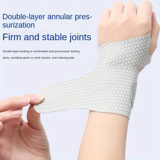 Unisex Thin Compression Wristband for Badminton Yoga Sports