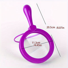 Acrylic Magnifying Glass with Bracket for the Elderly