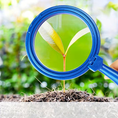 Acrylic Magnifying Glass with Bracket for the Elderly