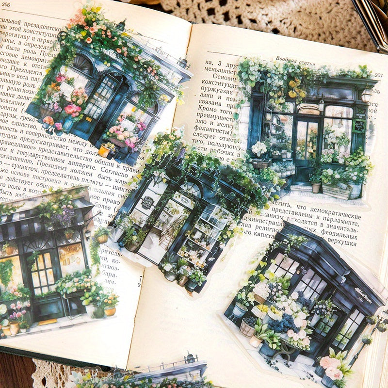 10pcs Guka Sticker Pack 5 1In 3 5In Waterproof DIY Journal Decorative Sticker
