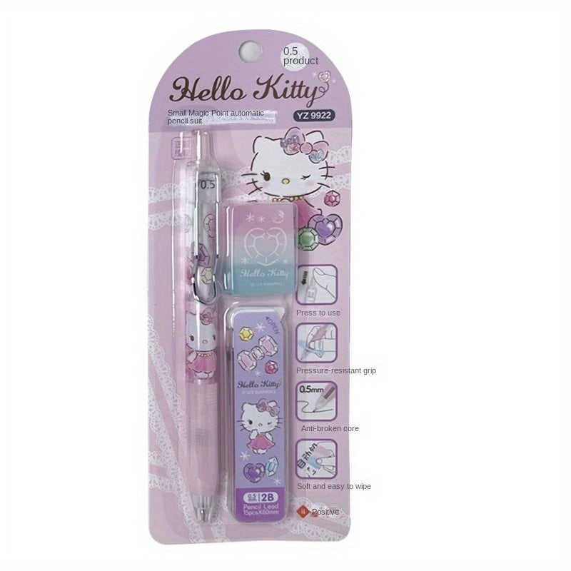 0.5mm Mechanical Pencil Set with Eraser Lead