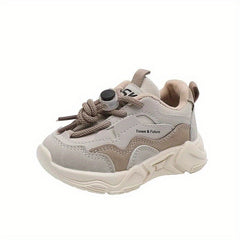 Boy's Vintage Chunky Shoes Soft Sole Sneakers