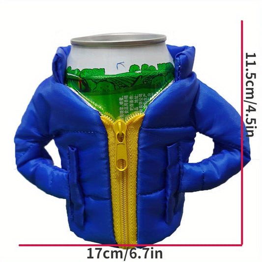 Beverage Insulating Jacket Cooler Vest Cover for Outdoor Camping Picnic Party