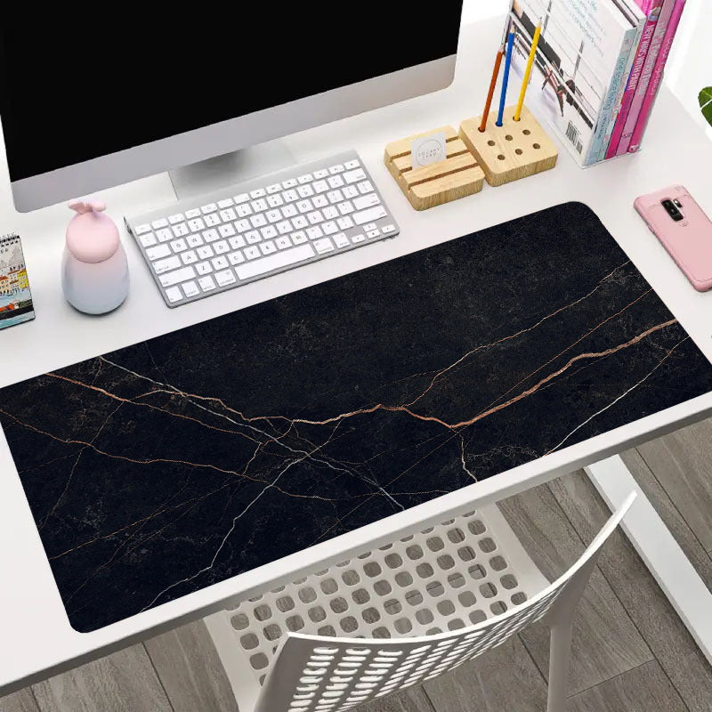 Large Marble Game Mouse Pad HD Keyboard Desk Mat Non Slip Office Mousepad