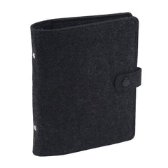 Felt 6 Hole Loose Leaf Notebook Diary Minimalist Style Journal Book