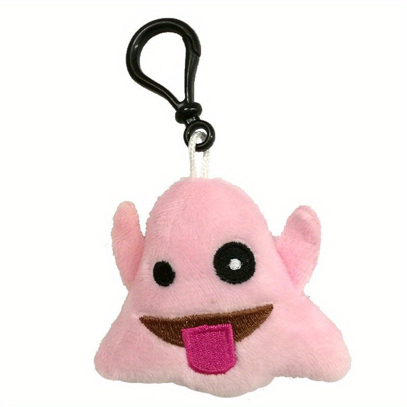 Ghost Pendant Keychain Decoration for Car Keys Backpacks Wallets