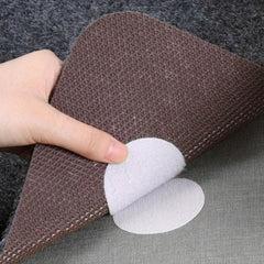 15pcs Round Floor Mat Sticker Fastener for School Office and Home