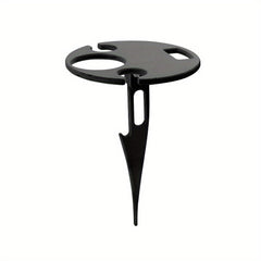 Portable Picnic Camping Wine Glass Holder Foldable Wooden Wine Rack