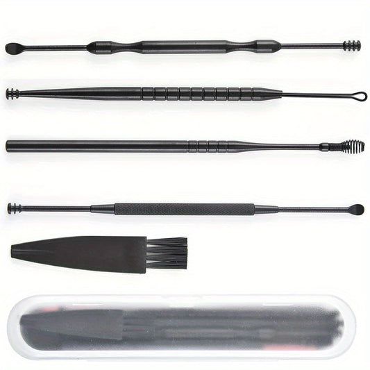 6pcs Ear Pick Set Ear Wax Removal Tool with Storage Case