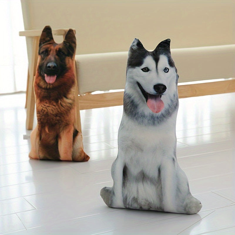 Simulated Dog Doll Pillow Plush Cushion Cartoon Dog Christmas Gift