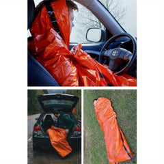 Portable Emergency Sleeping Bag Waterproof Lifesaving Warm Camping Hiking