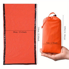 Portable Emergency Sleeping Bag Waterproof Lifesaving Warm Camping Hiking