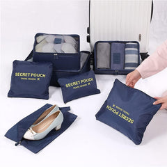 Waterproof Oxford Cloth Sleeping Bag Storage Bag 7 Piece Set