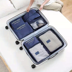 Waterproof Oxford Cloth Sleeping Bag Storage Bag 7 Piece Set