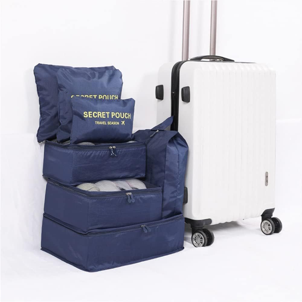 Waterproof Oxford Cloth Sleeping Bag Storage Bag 7 Piece Set