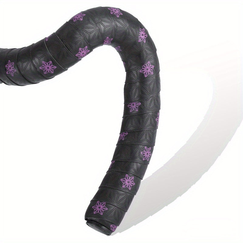 MTB Bike Chrysanthemum Handlebar Strap Non-slip Silicone Shock Absorption