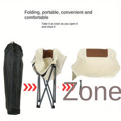 Moon Chair Camping Chair Outdoor Folding Chair Portable Fishing Beach Chair