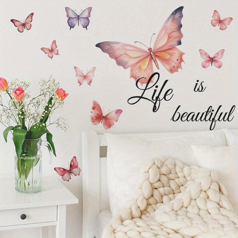 Romantic Butterfly Home Decoration Wall Sticker
