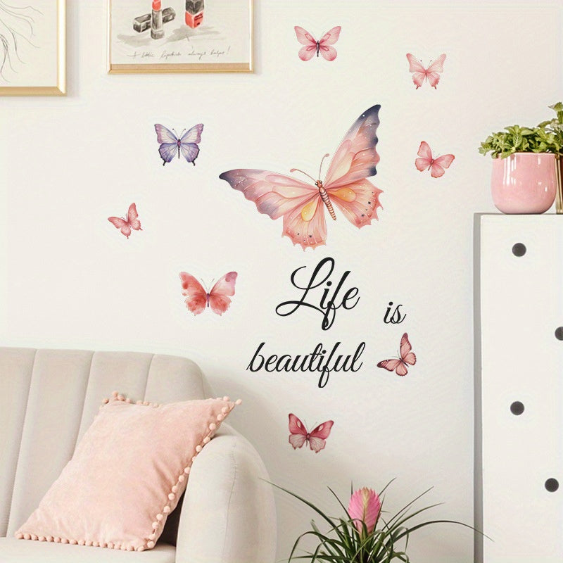 Romantic Butterfly Home Decoration Wall Sticker