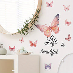 Romantic Butterfly Home Decoration Wall Sticker