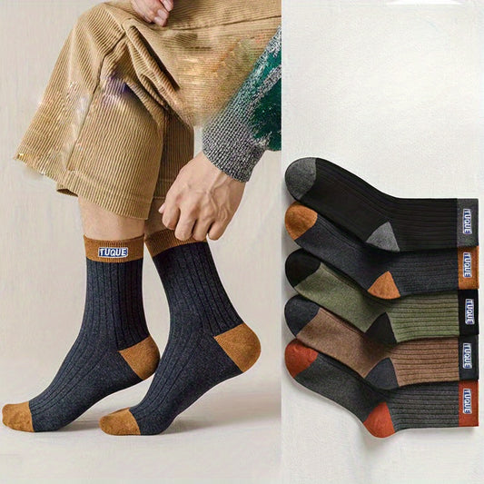 Men's Crew Socks Breathable Comfy Thermal Outdoor Socks