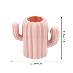 Cactus Desktop Organizer Pencil Pen Holder Container Stationery