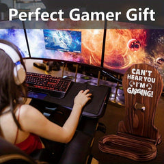 Wooden Headphone Stand for Gaming Headphones