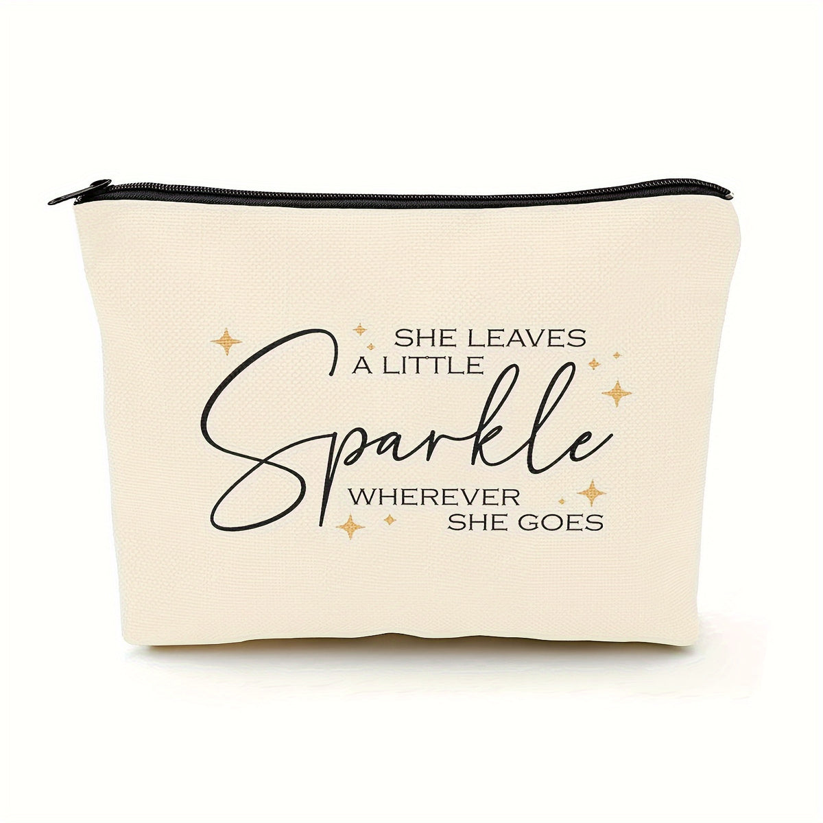 She Leaves A Little Sparkle Wherever She Goes Makeup Bag Gift