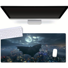 Large Moon Mouse Pad Non Slip Rubber Base Desk Mat