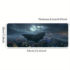 Large Moon Mouse Pad Non Slip Rubber Base Desk Mat