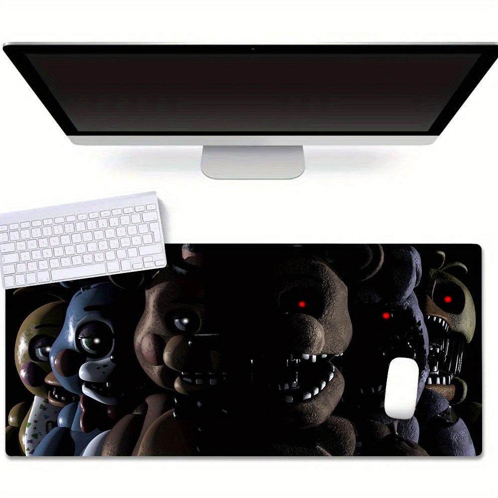 Scary Horror Game Mouse Pad Large Desk Mat Gaming Rectangle Desk Pad