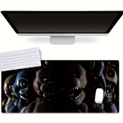Scary Horror Game Mouse Pad Large Desk Mat Gaming Rectangle Desk Pad